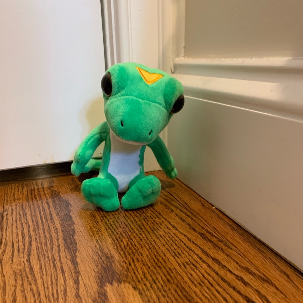 Geico Gecko 5" Plush Stuffed Animal Lizard